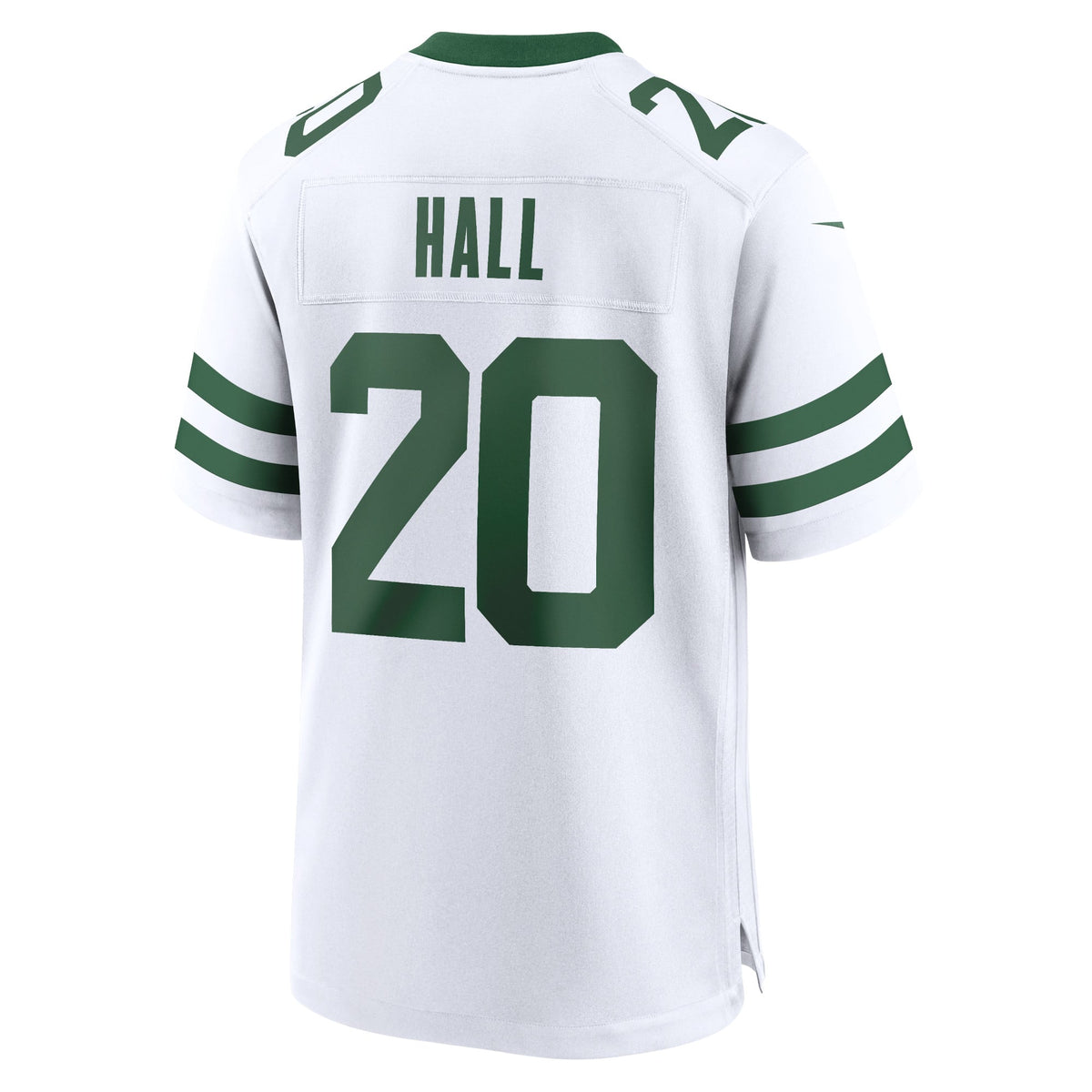Men's New York Jets Breece Hall Nike Legacy Green Game Jersey