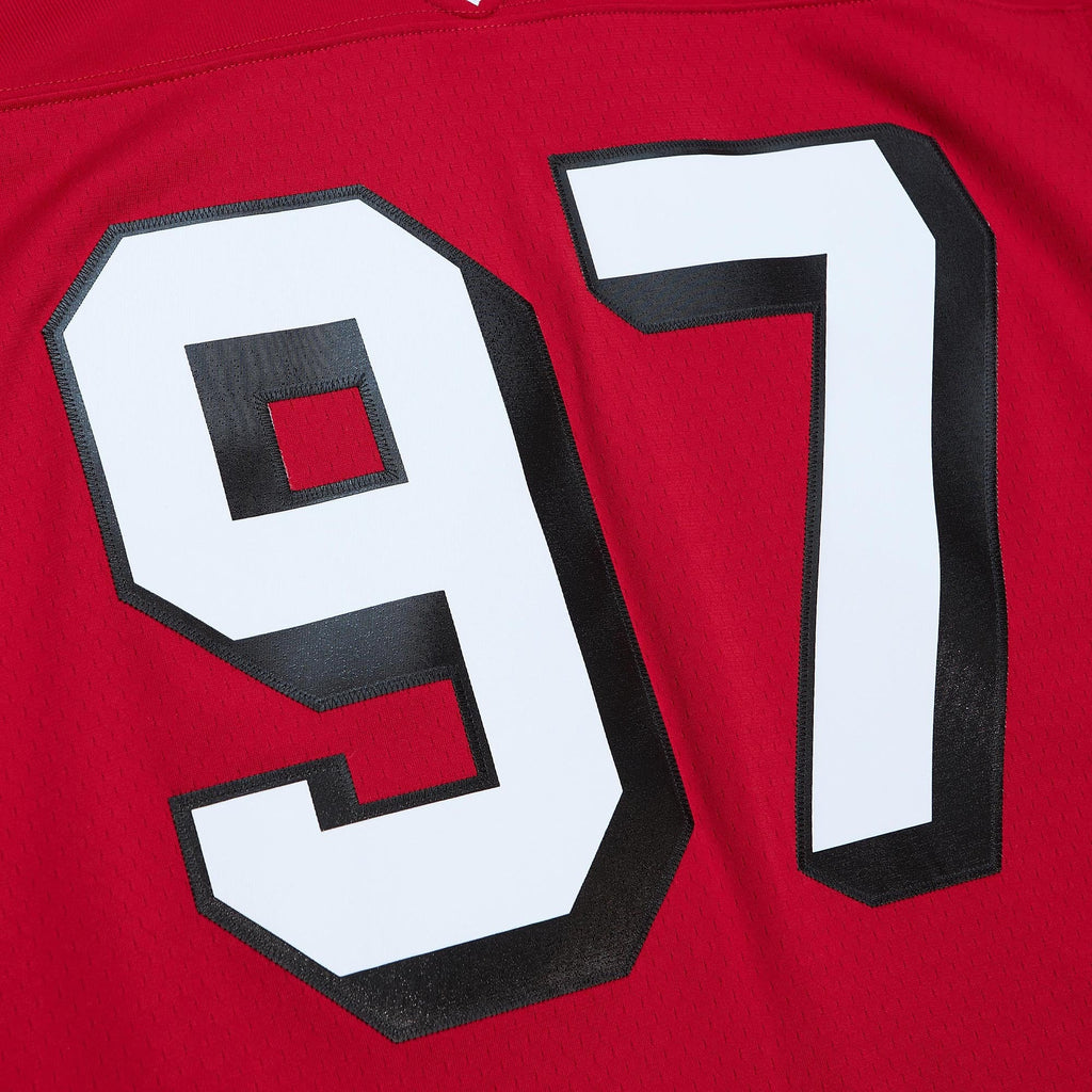 Men's San Francisco 49ers Bryant Young Mitchell & Ness White Legacy Replica Jersey
