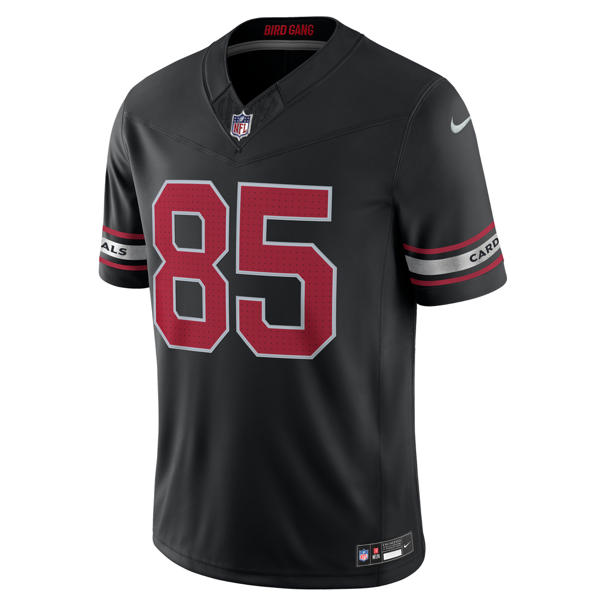 Men's Arizona Cardinals Trey McBride Nike Black Alternate Vapor F.U.S.E. Stitched Limited Jersey