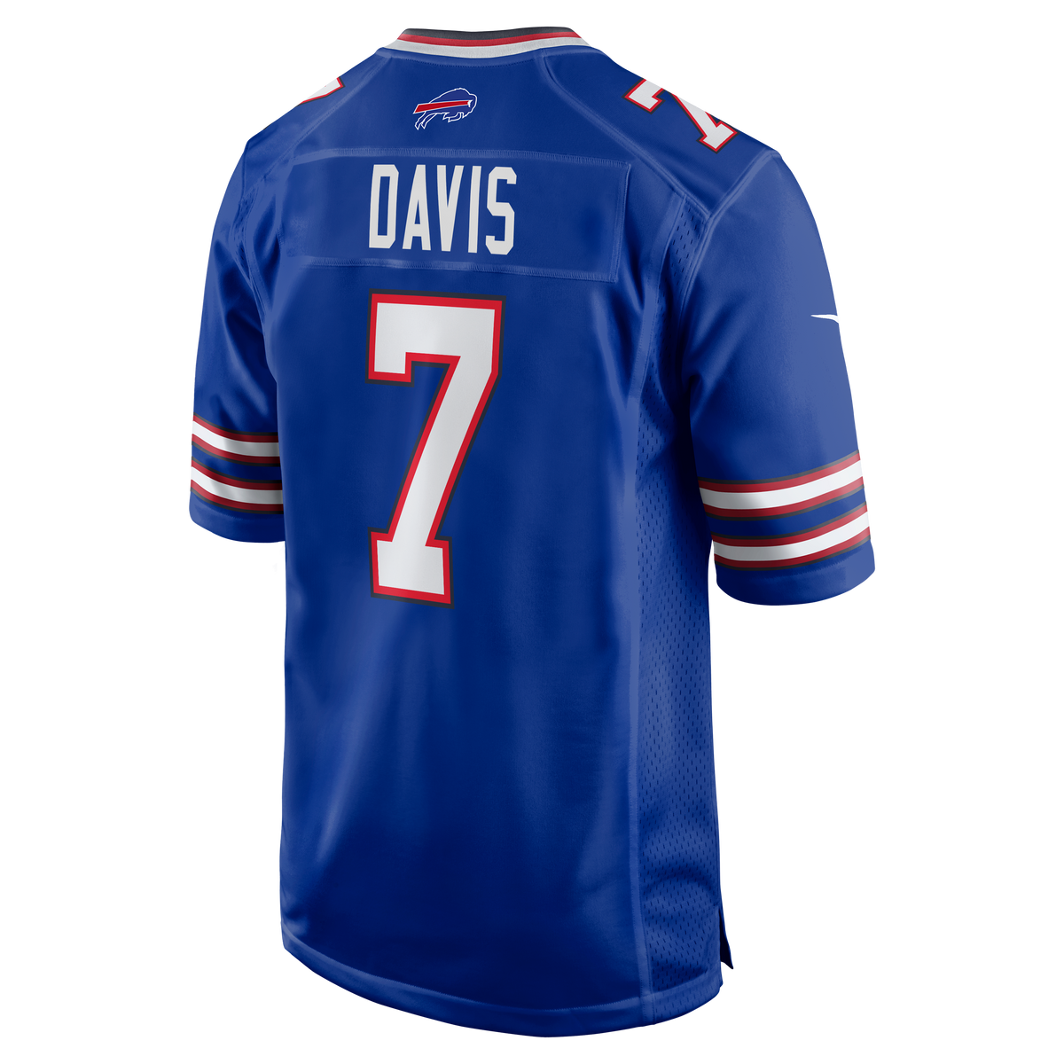 Men's Buffalo Bills Ray Davis Nike  Royal Team Game Jersey