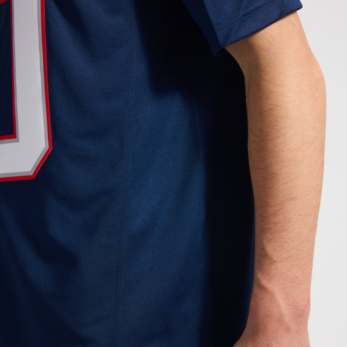 Men's New England Patriots Drake Maye Nike Navy Team Vapor F.U.S.E. Stitched Limited Jersey