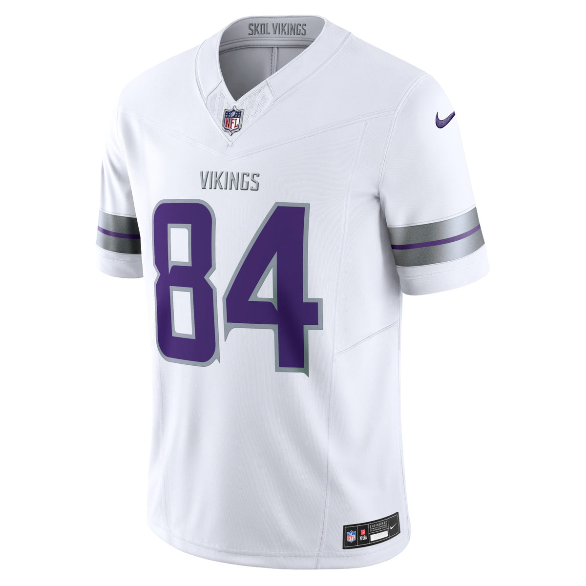 Men's Minnesota Vikings Randy Moss Nike White Alternate Vapor F.U.S.E. Retired Player Limited Jersey