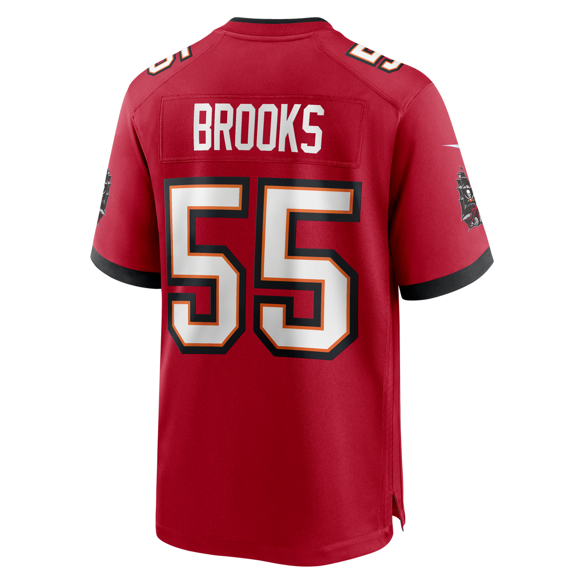 Men's Tampa Bay Buccaneers Derrick Brooks Nike Red Game Retired Player Jersey