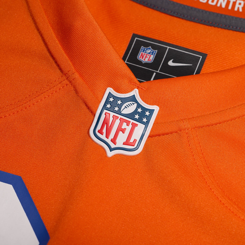 Men's Denver Broncos Zach Allen Nike Orange Alternate Game Jersey