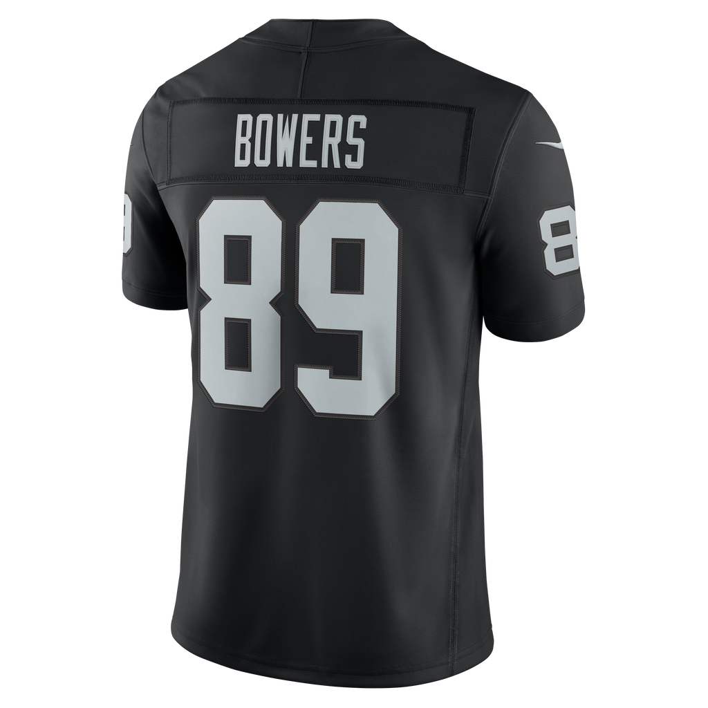 Men's Las Vegas Raiders Brock Bowers Nike White Vapor F.U.S.E. Stitched Limited Jersey