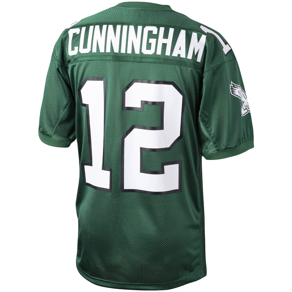 Men's Philadelphia Eagles 1994 Randall Cunningham Mitchell & Ness White Authentic Throwback Retired Player Jersey