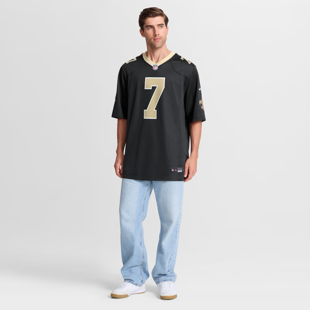Men's New Orleans Saints Taysom Hill Nike Gold Gameday Golds Alternate Game Player Jersey