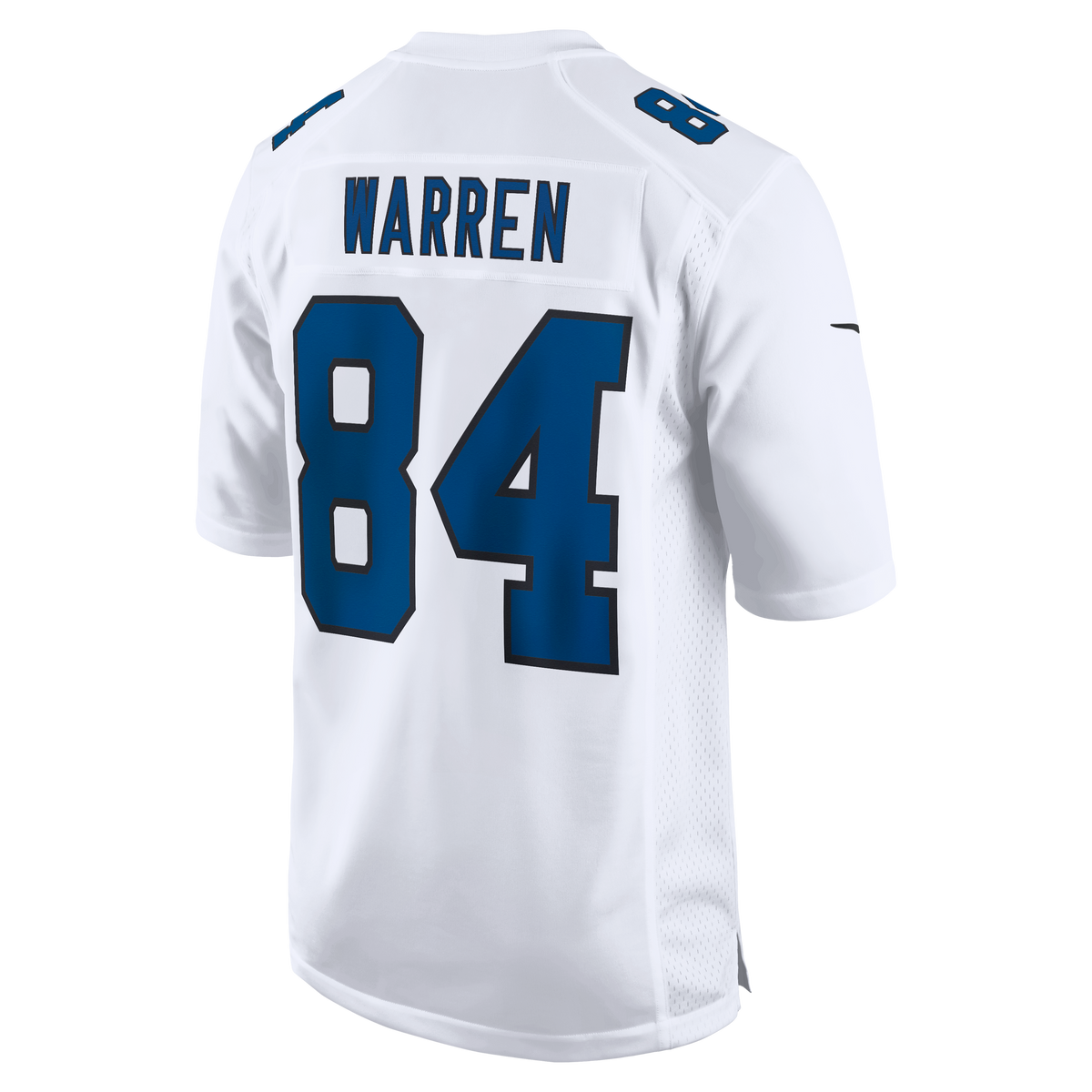 Men's Indianapolis Colts Tyler Warren Nike Tundra White Fashion Game Jersey