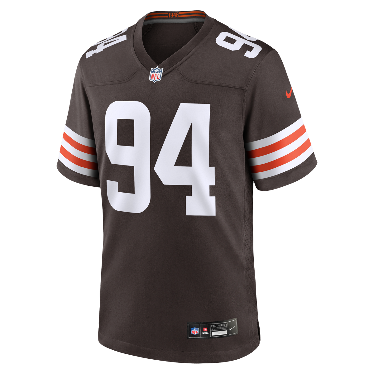 Men's Cleveland Browns Mason Graham Nike Brown Game Jersey