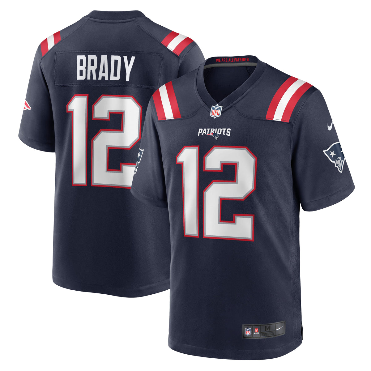 Men's New England Patriots Tom Brady Nike Red Retired Player Alternate Game Jersey