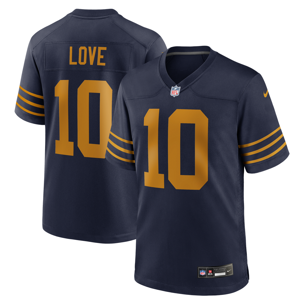 Men's Green Bay Packers Jordan Love Nike Green Player Game Jersey