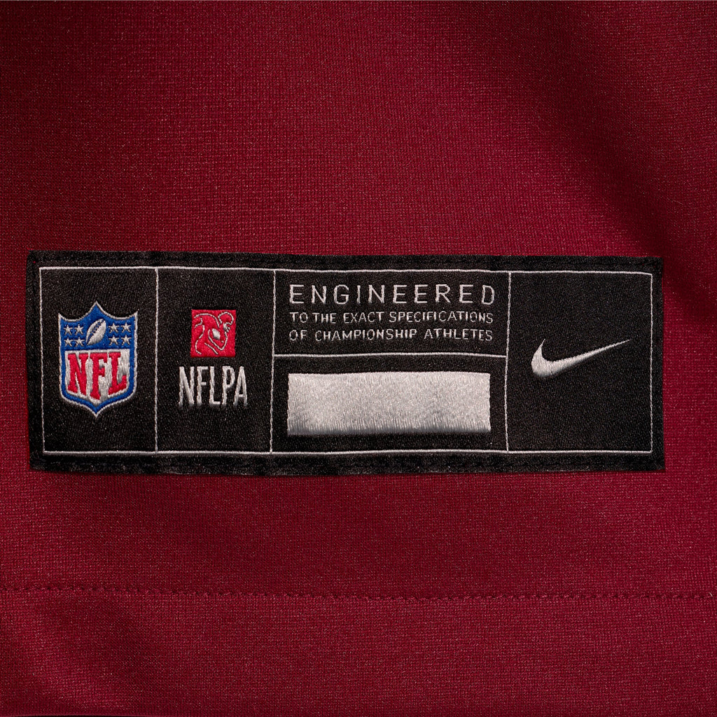 Men's Washington Commanders Jaylin Lane Nike  Burgundy Team Game Jersey