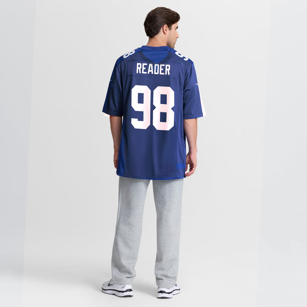 Men's New York Giants D.J. Reader Nike Royal Game Jersey