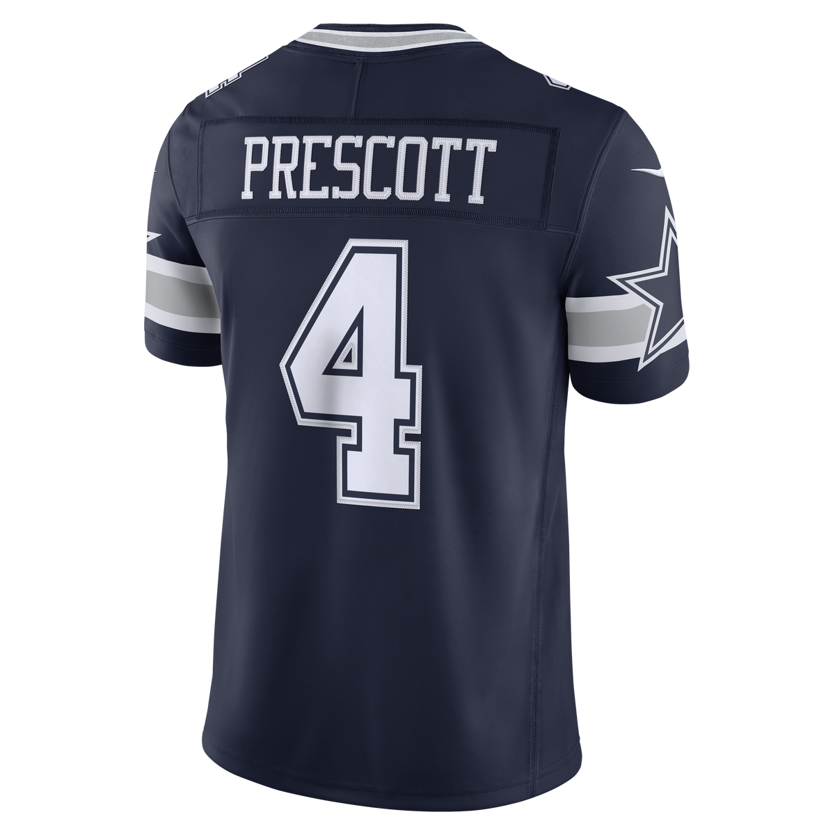 Men's Dallas Cowboys Dak Prescott Nike White Alternate Vapor F.U.S.E. Stitched Limited Jersey