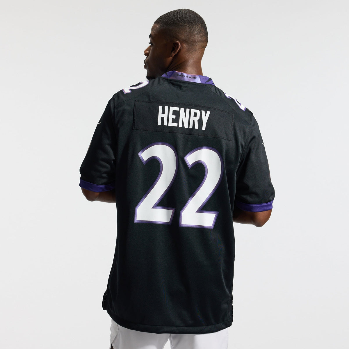 Men's Baltimore Ravens Derrick Henry Nike Purple Alternate Game Jersey