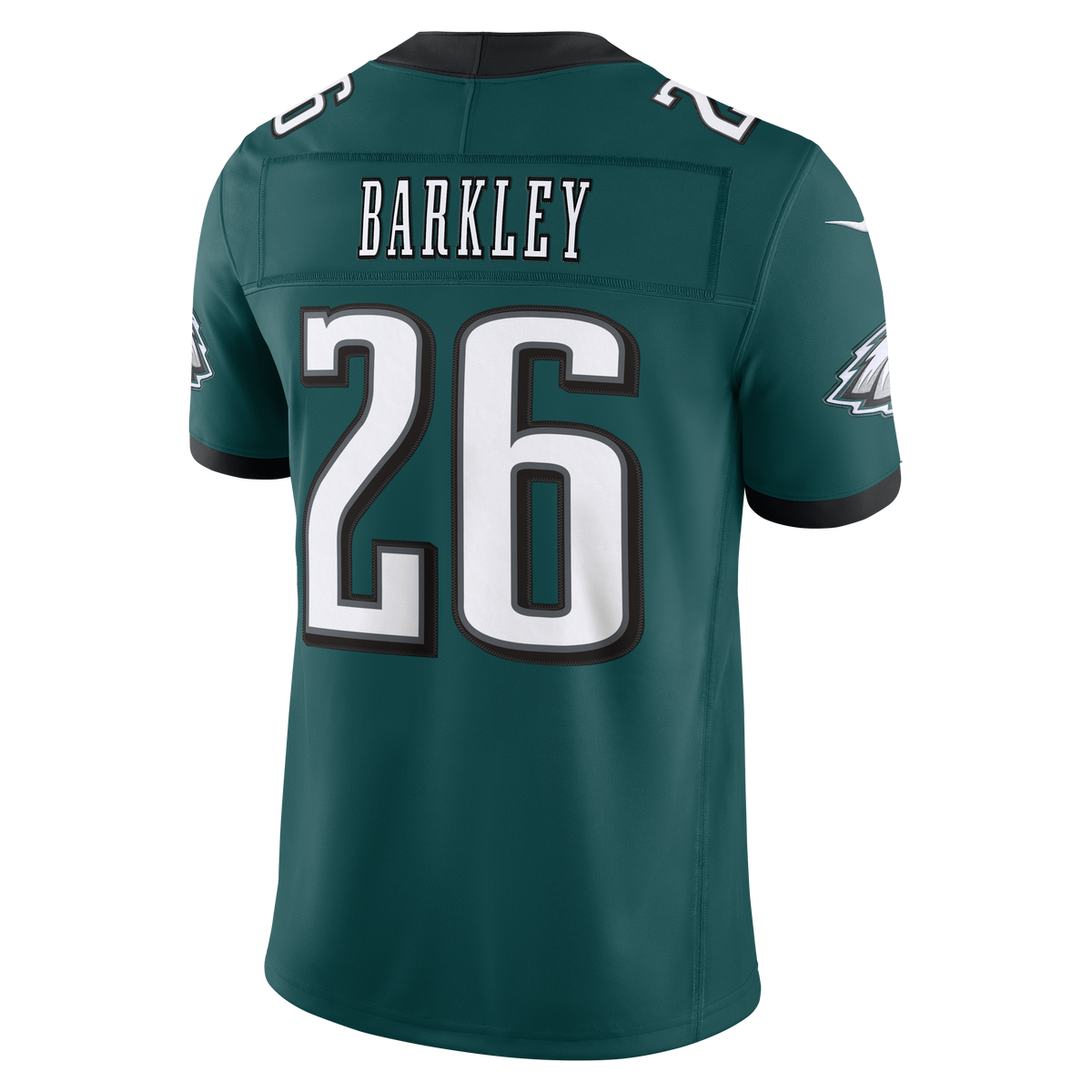 Men's Philadelphia Eagles Saquon Barkley Nike Kelly Green Alternate Vapor F.U.S.E. Stitched Limited Jersey