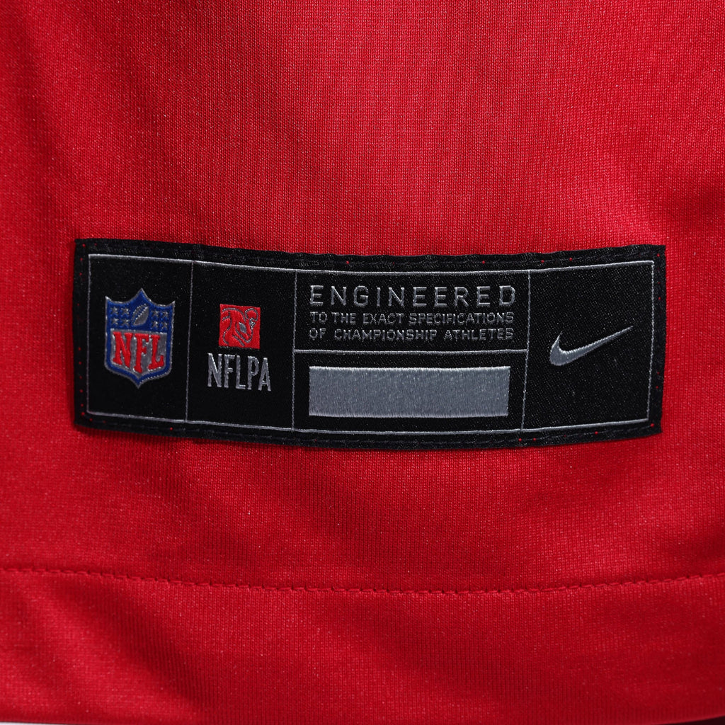 Men's San Francisco 49ers George Kittle Nike Scarlet Team Game Jersey