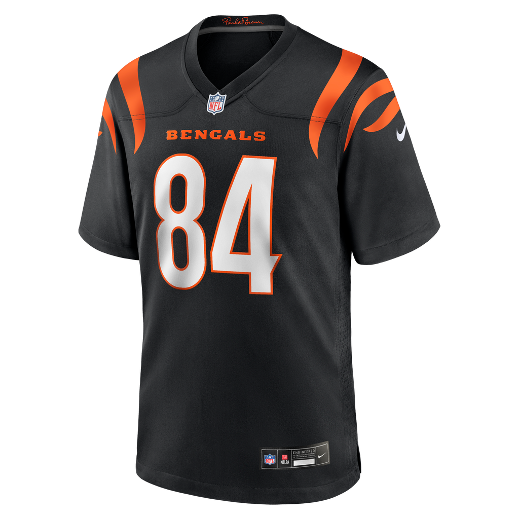 Men's Cincinnati Bengals T. J. Houshmandzadeh Nike  Black Team Retired Player Game Jersey