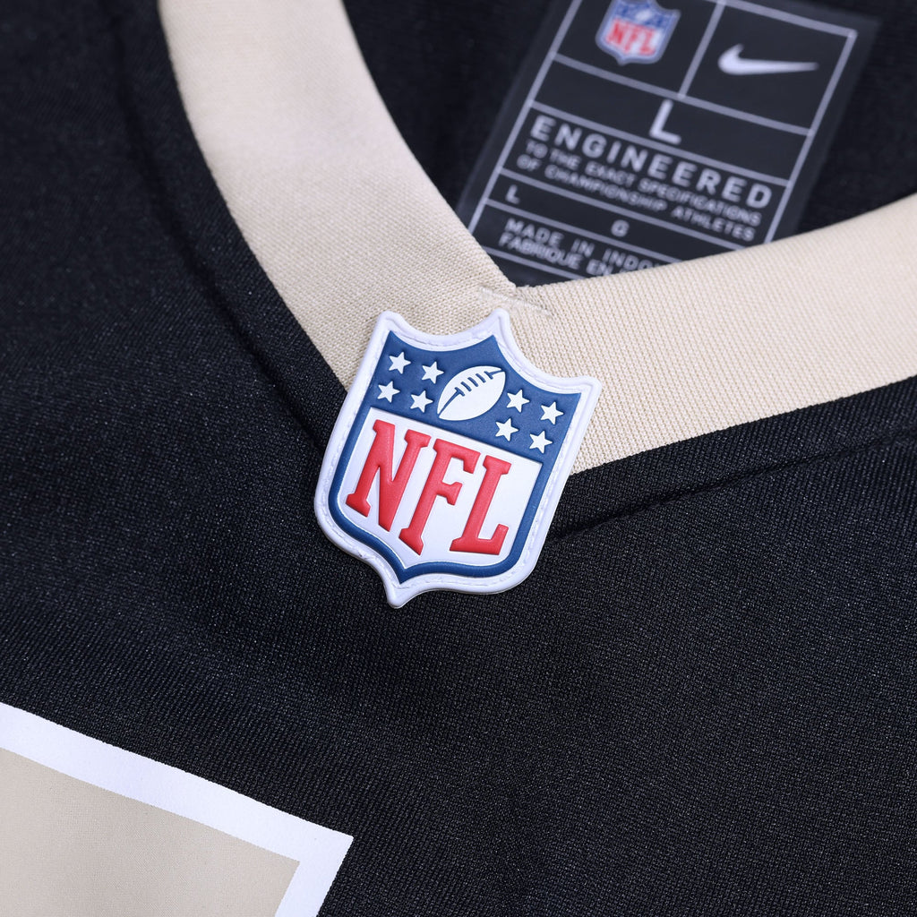 Men's New Orleans Saints Carl Nicks Nike Black Game Retired Player Jersey