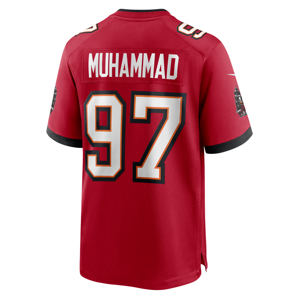 Men's Tampa Bay Buccaneers Al-Quadin Muhammad Nike Red Team Game Jersey