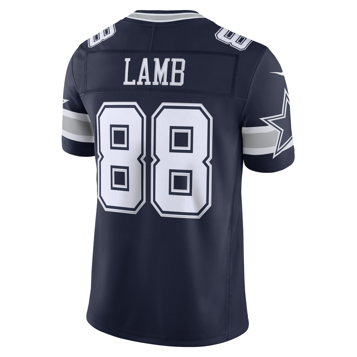 Men's Dallas Cowboys CeeDee Lamb Nike Navy Team Vapor F.U.S.E. Stitched Limited Jersey