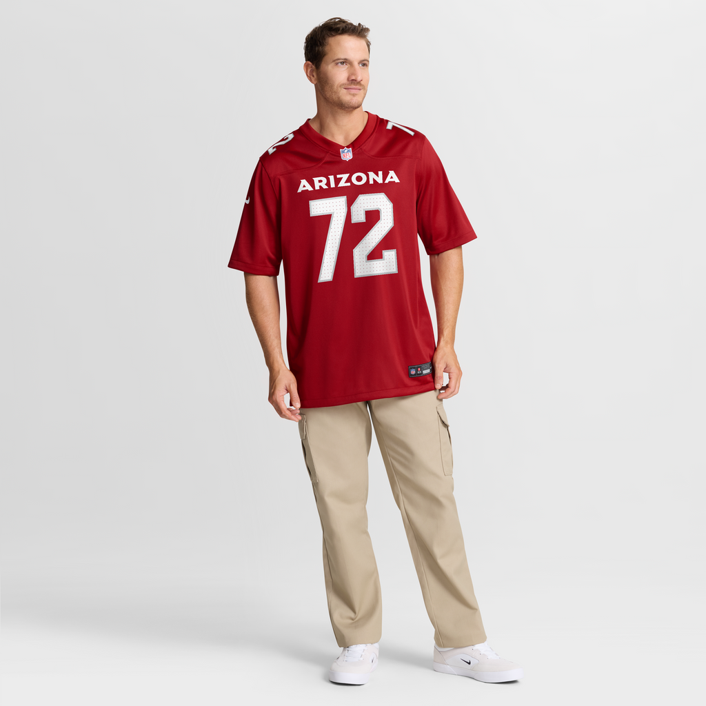 Men's Arizona Cardinals Hjalte Froholdt Nike  Cardinal Team Game Jersey