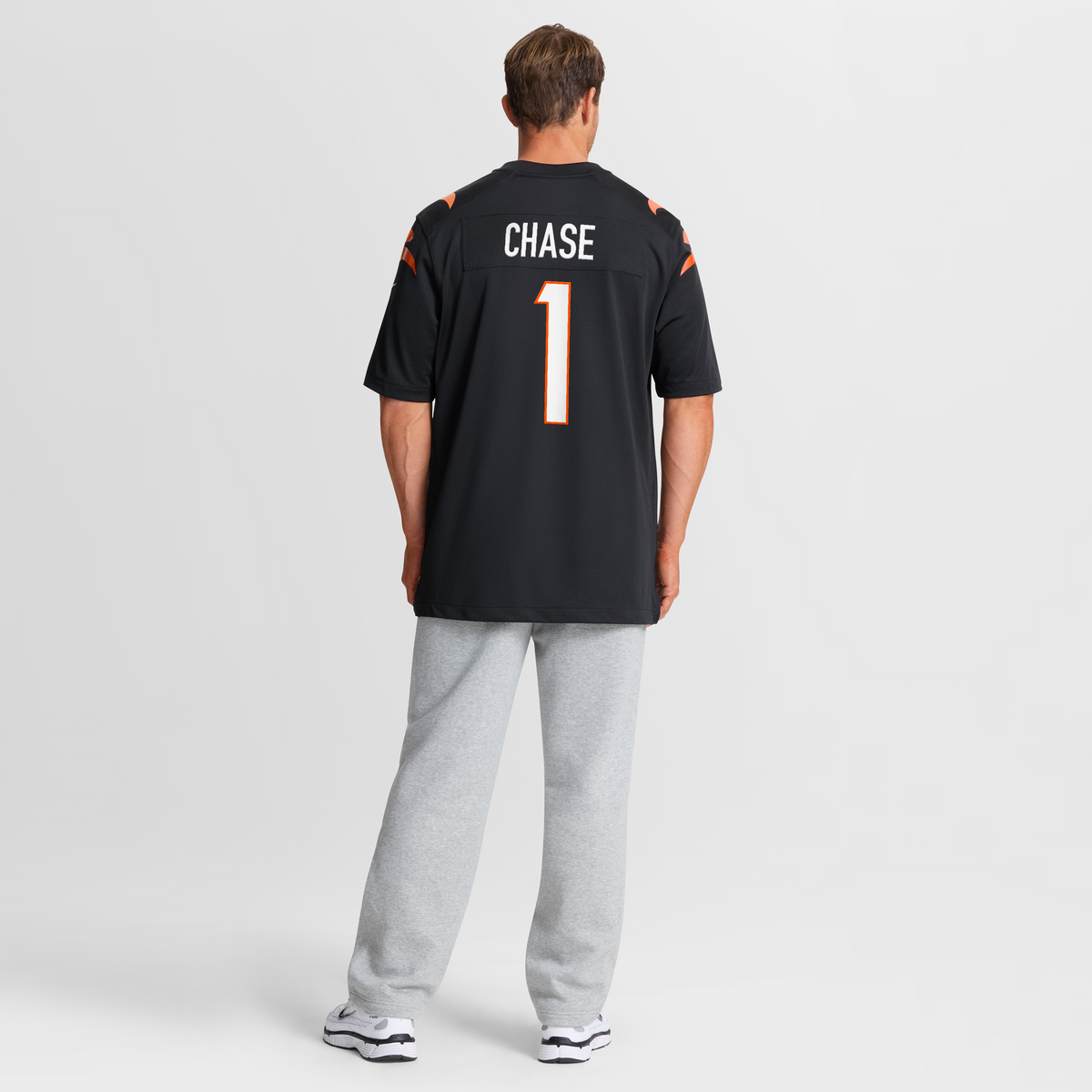 Men's Cincinnati Bengals Ja'Marr Chase Nike Orange Alternate Game Jersey