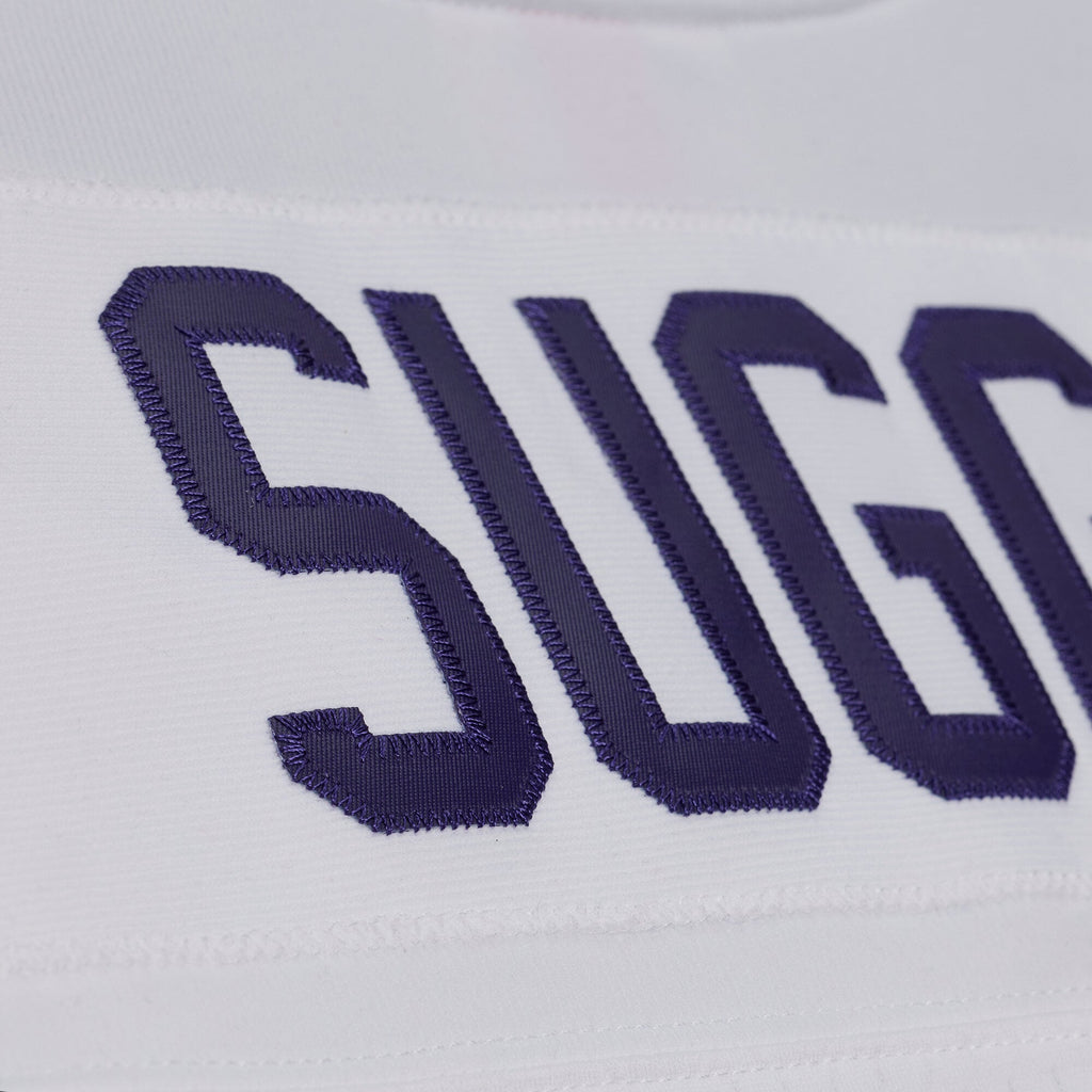 Men's Baltimore Ravens Terrell Suggs Mitchell & Ness White 2003 Legacy Replica Player Jersey