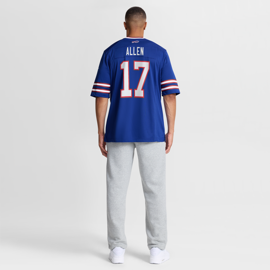 Men's Buffalo Bills Josh Allen Nike Gray Nickel City Game Jersey