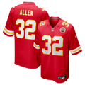 Men's Kansas City Chiefs Marcus Allen Nike Red Game Retired Player Jersey
