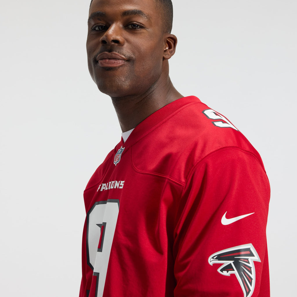 Men's Atlanta Falcons Michael Penix Jr. Nike White Game Jersey