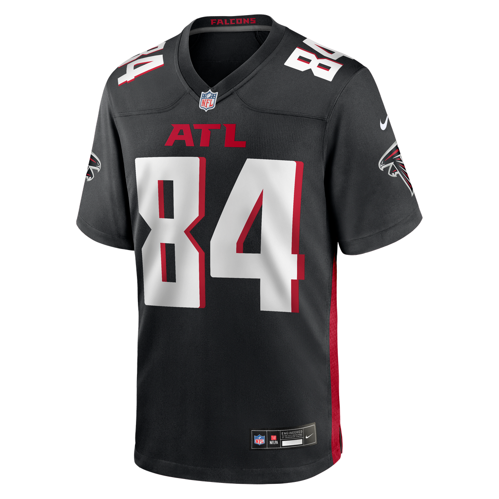 Men's Atlanta Falcons Alfred Jenkins Nike Black Game Retired Player Jersey