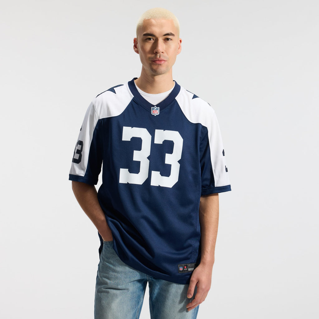 Men's Dallas Cowboys Javonte Williams Nike Navy Alternate Game Jersey
