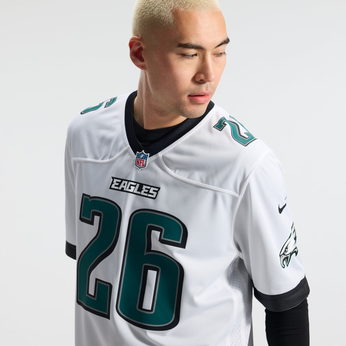 Men's Philadelphia Eagles Saquon Barkley Nike  Midnight Green Team Game Jersey