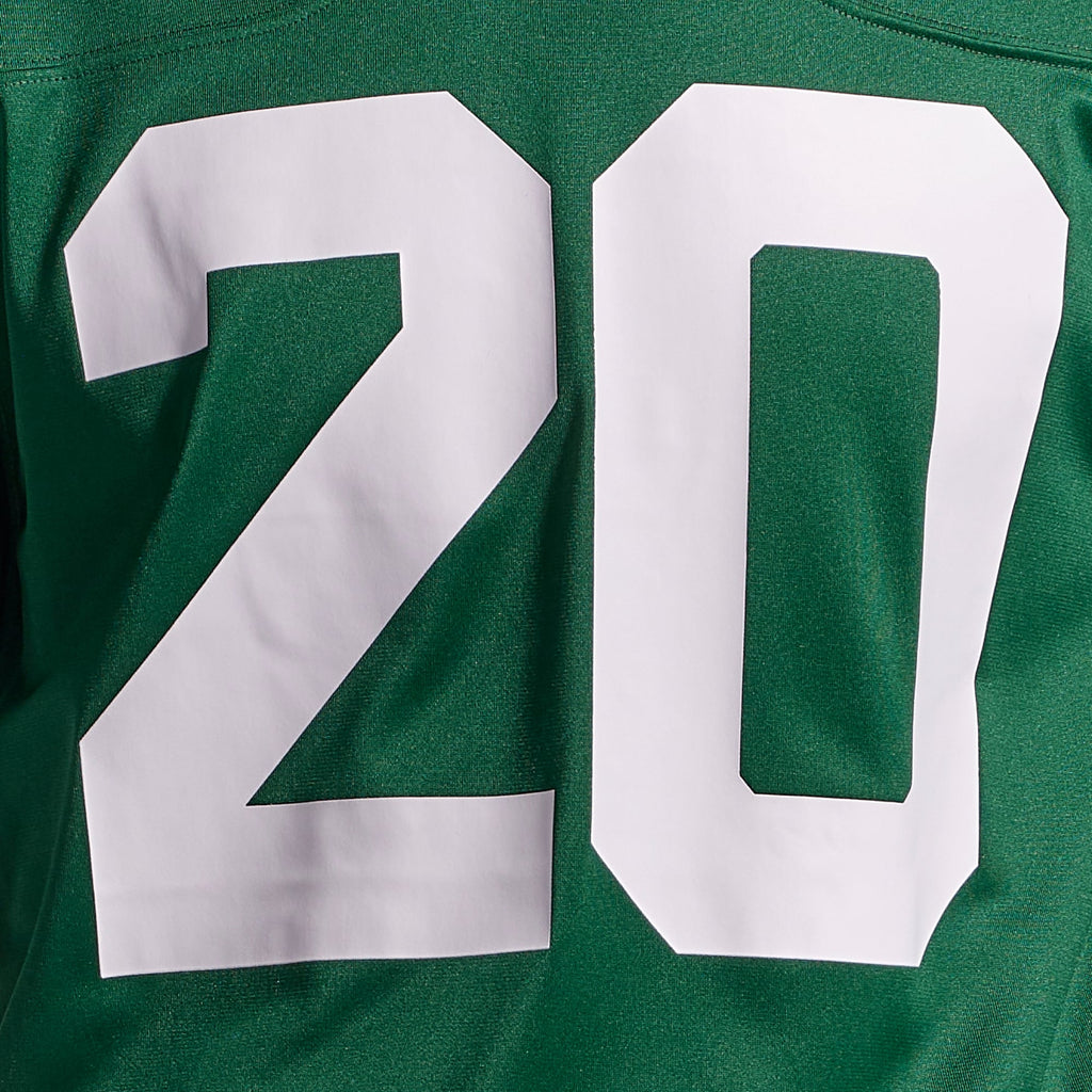 Men's New York Jets Breece Hall Nike Legacy Black Alternate Game Jersey