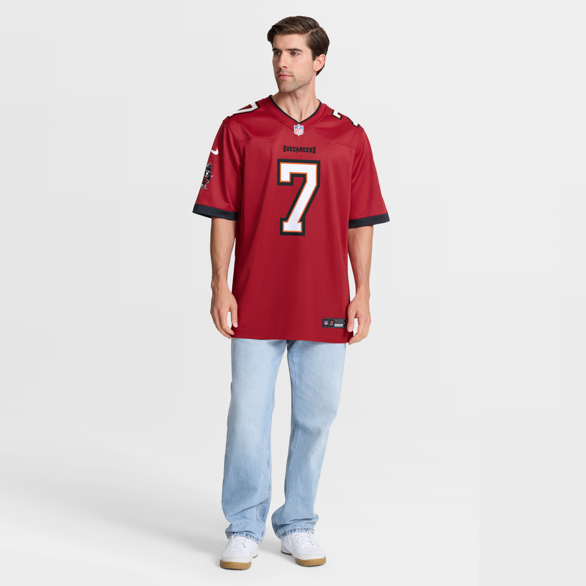 Men's Tampa Bay Buccaneers Bucky Irving Nike  Red  Game Jersey