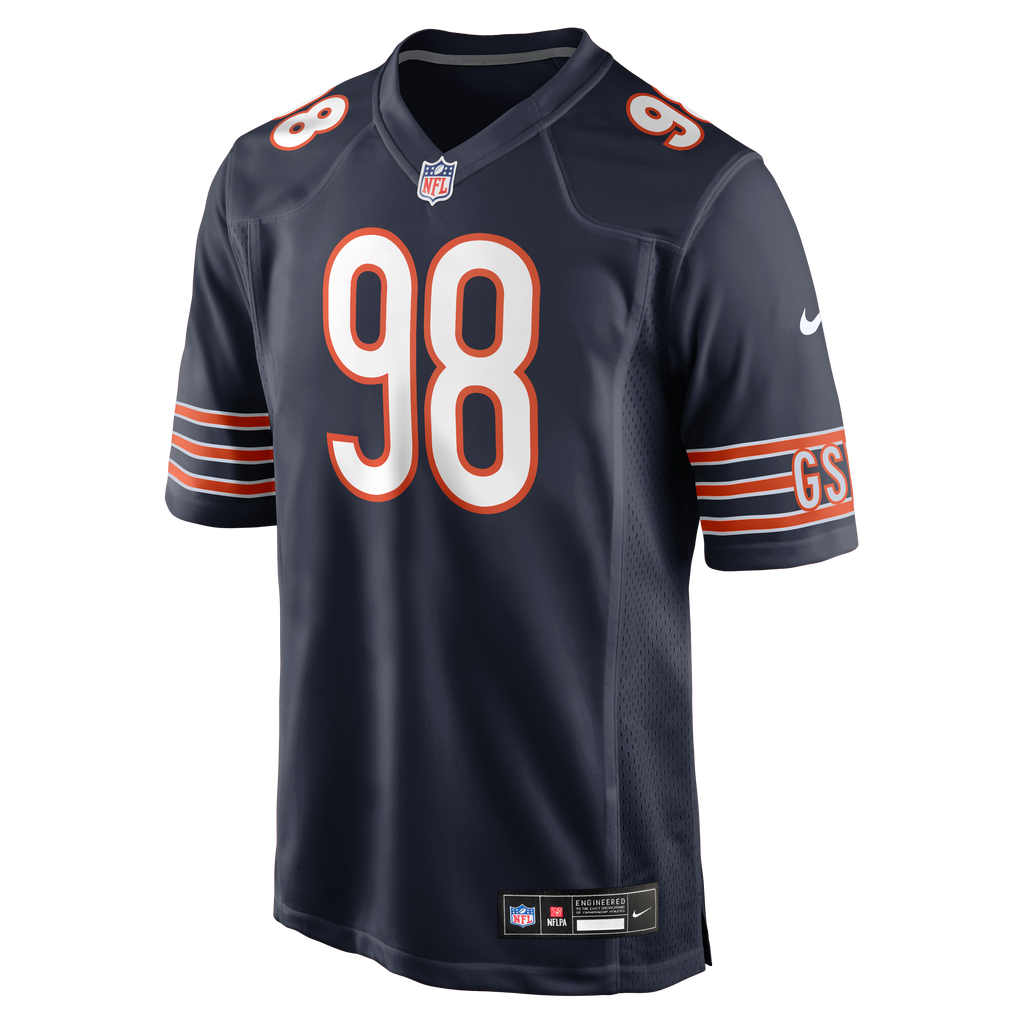 Men's Chicago Bears Montez Sweat Nike  Navy  Game Jersey
