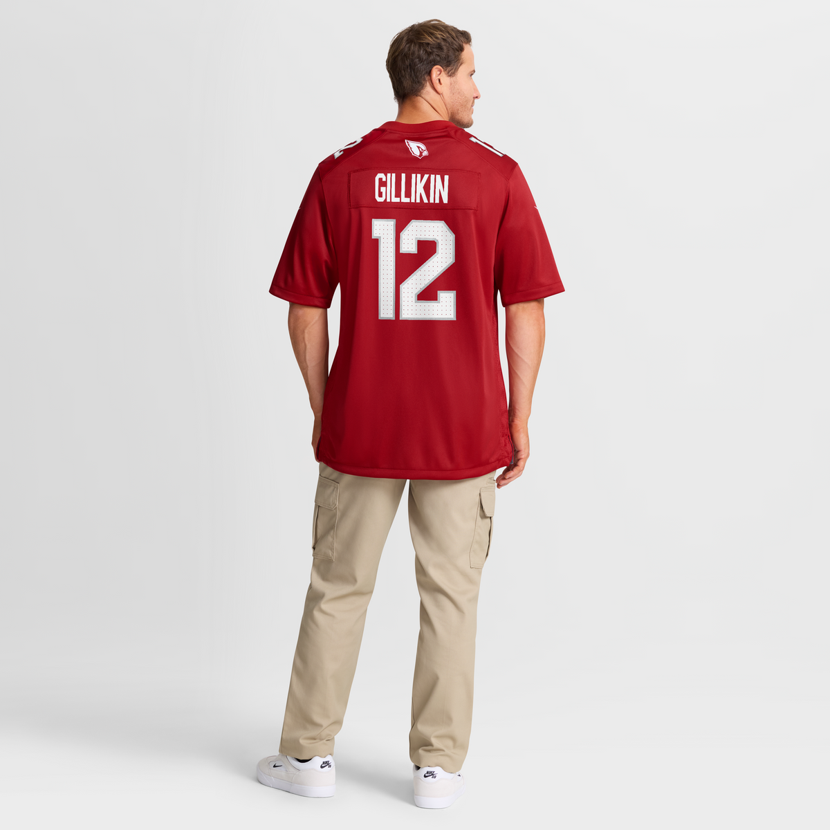 Men's Arizona Cardinals Blake Gillikin Nike  Cardinal Team Game Jersey