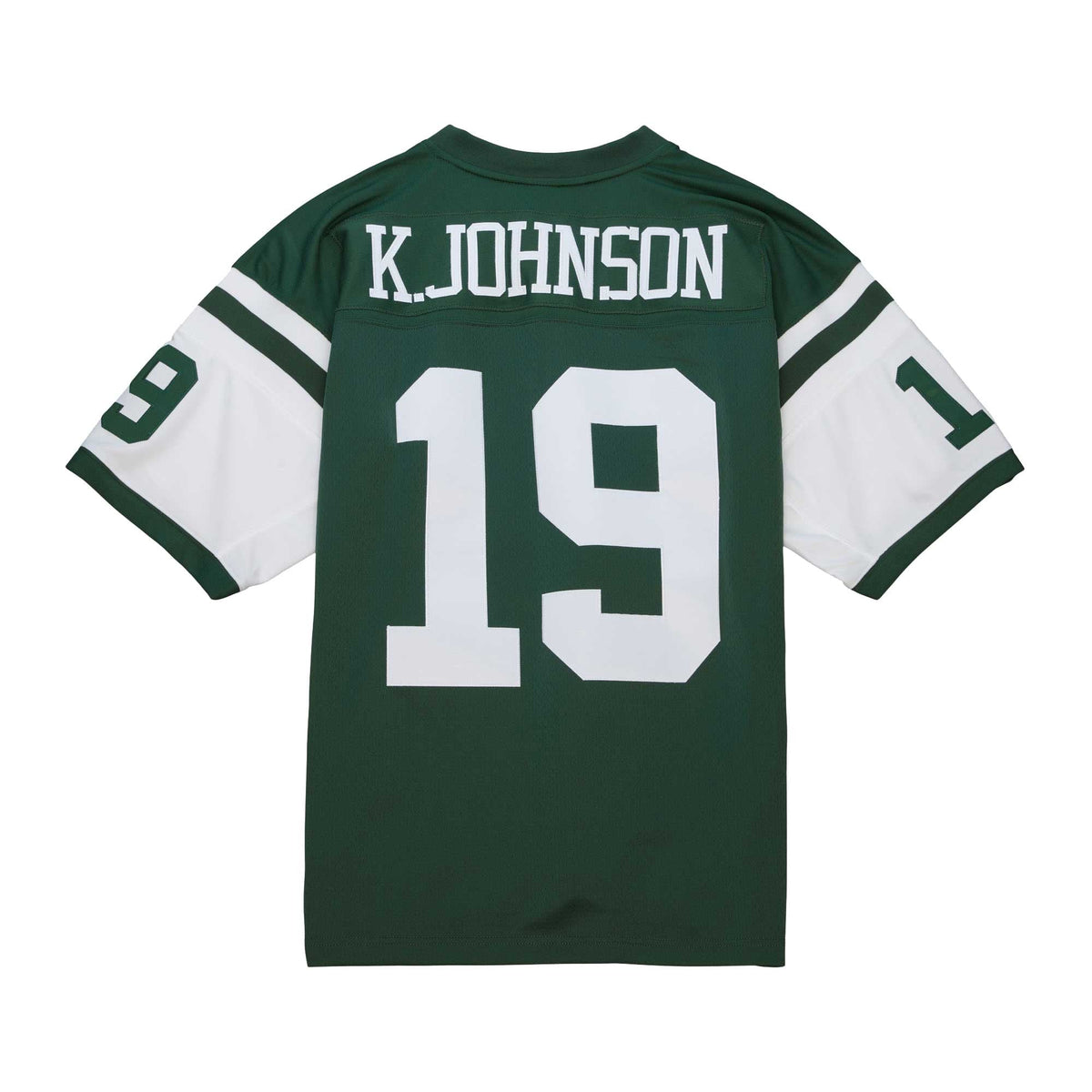 Men's New York Jets Keyshawn Johnson Mitchell & Ness Kelly Green Legacy Replica Jersey
