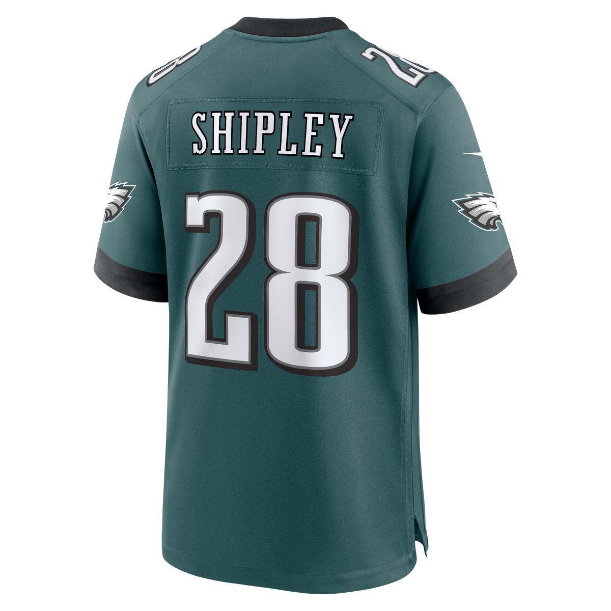 Men's Philadelphia Eagles Will Shipley Nike  Midnight Green Team Game Jersey