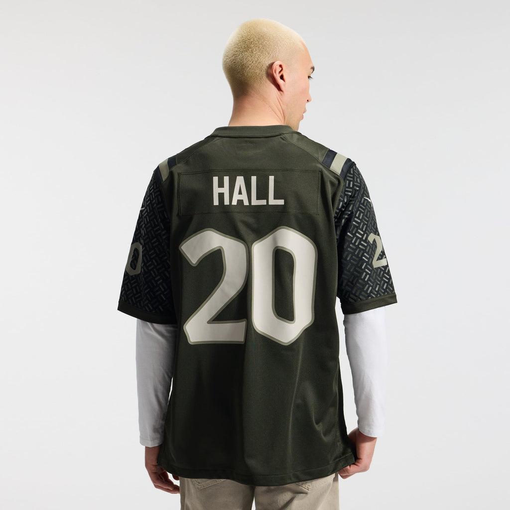 Men's New York Jets Breece Hall Nike Green Rivalries Collection Game Jersey