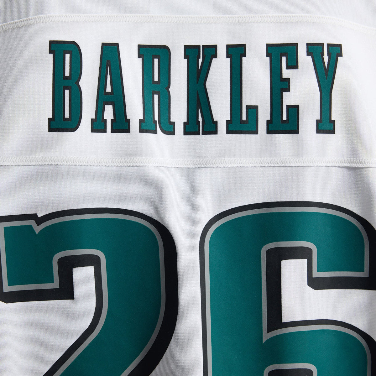 Men's Philadelphia Eagles Saquon Barkley Nike  Midnight Green Team Game Jersey
