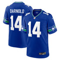 Men's Seattle Seahawks Sam Darnold Nike Royal Alternate Game Player Jersey