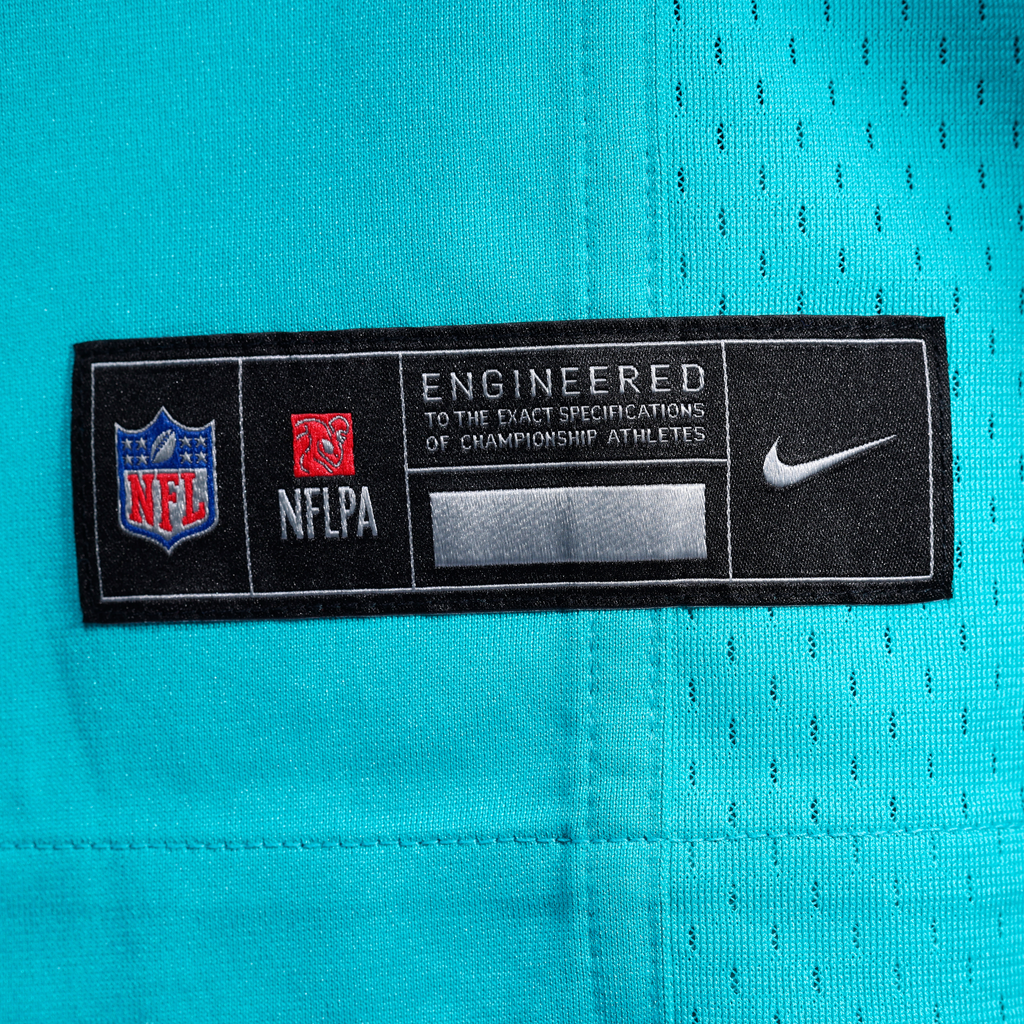 Men's Miami Dolphins Chris Johnson Nike Aqua Team Game Jersey