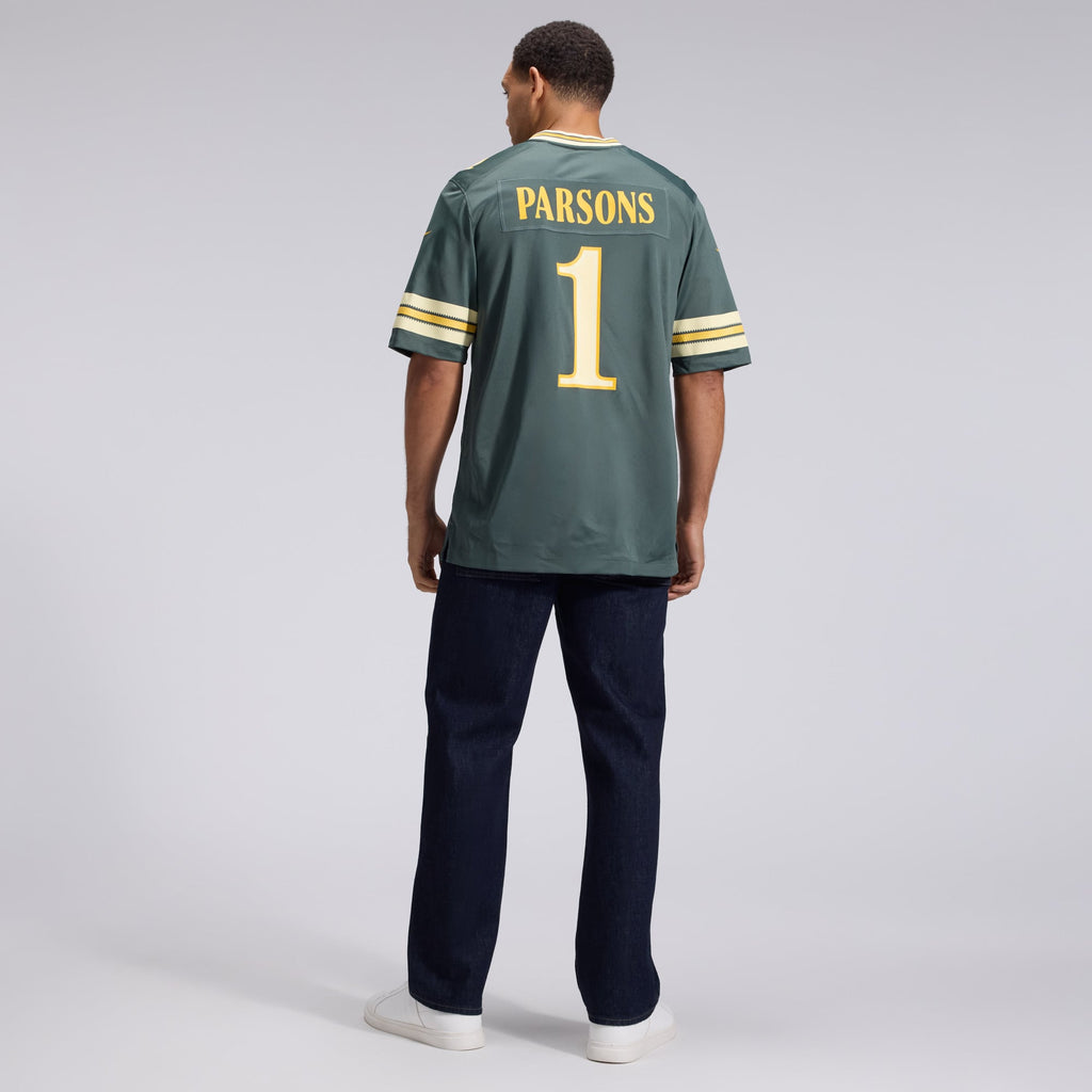 Men's Green Bay Packers Micah Parsons Nike Green 2026 Rivalries Collection Game Jersey