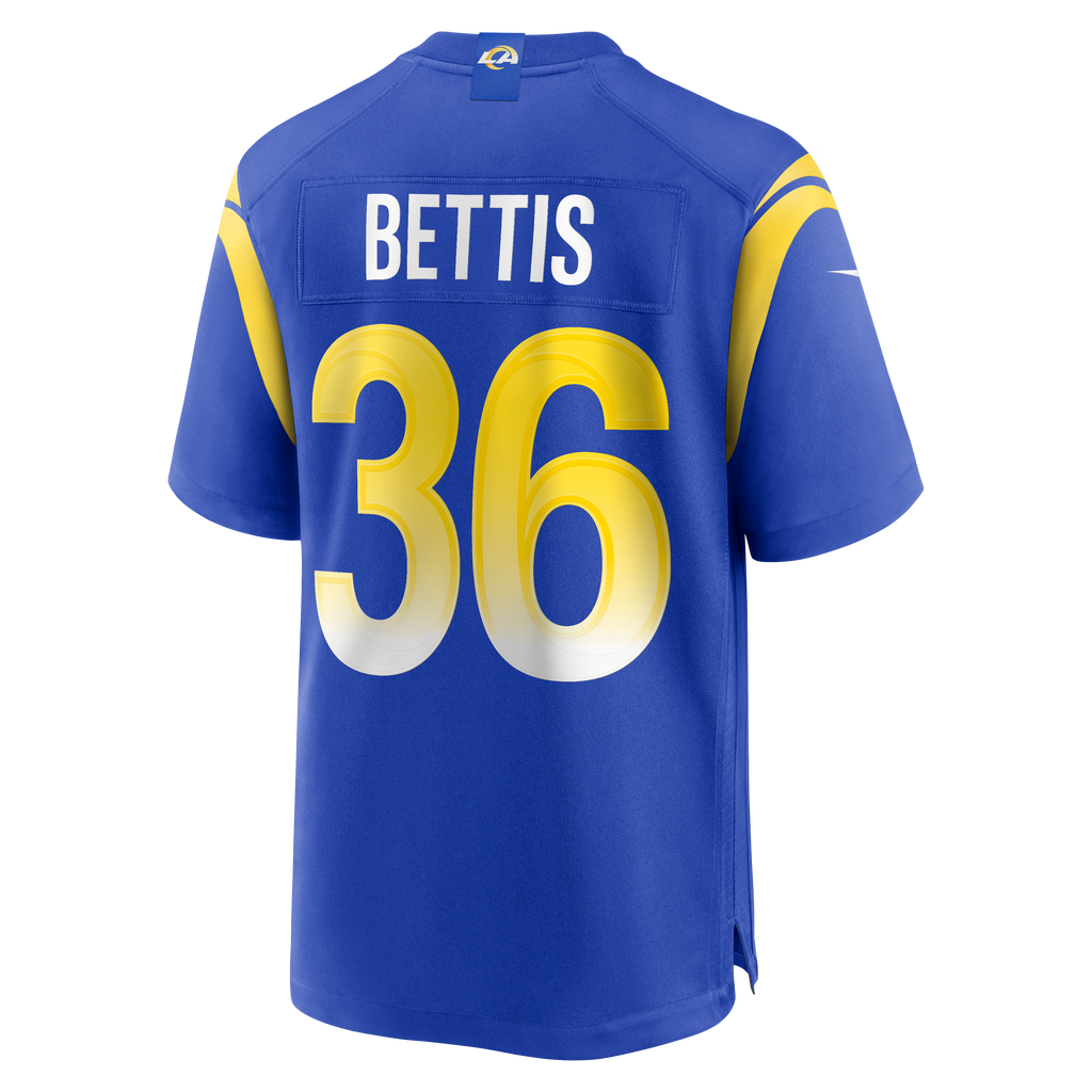 Men's Los Angeles Rams Jerome Bettis Nike Royal Game Retired Player Jersey