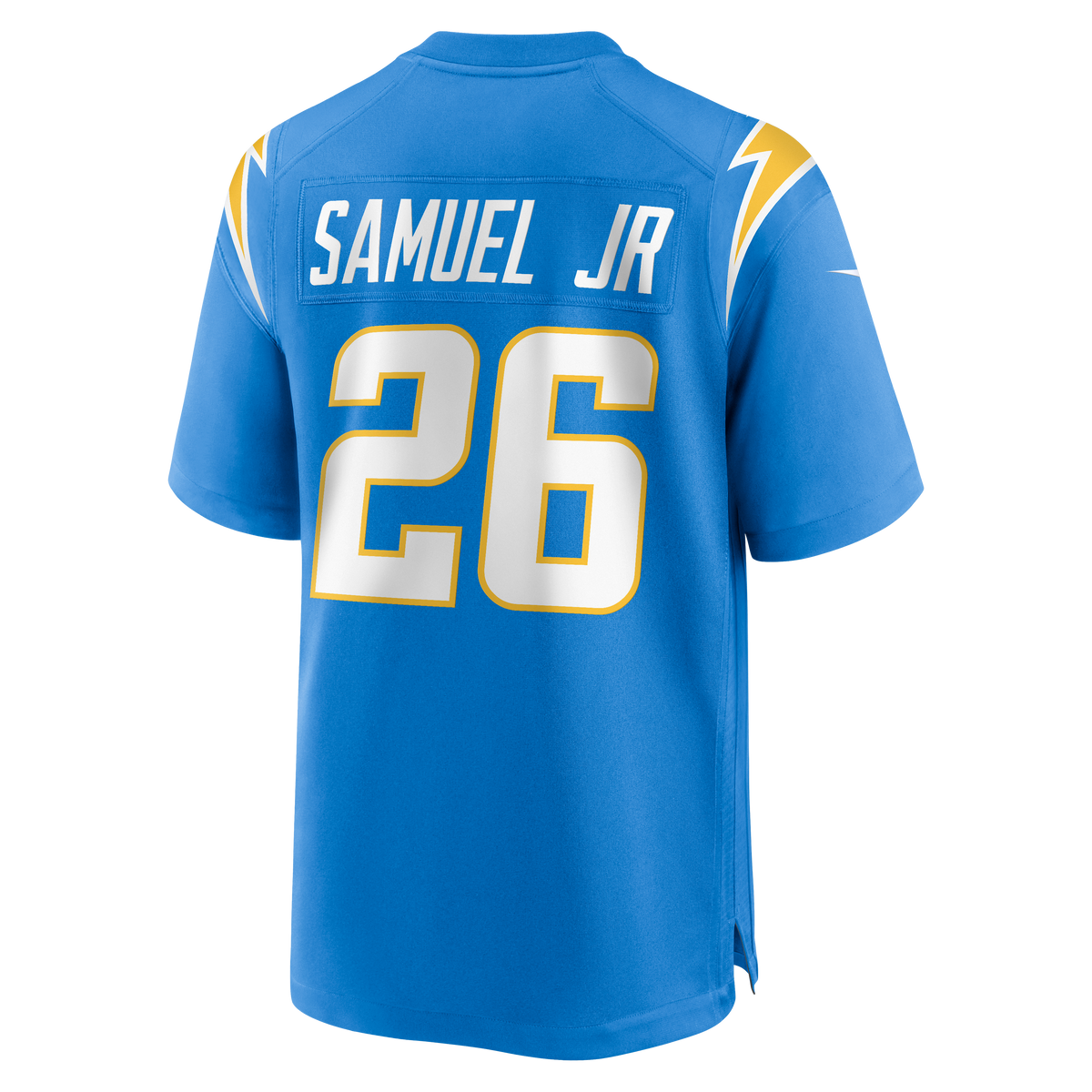 Men's Los Angeles Chargers Asante Samuel Jr. Nike Powder Blue Game Player Jersey