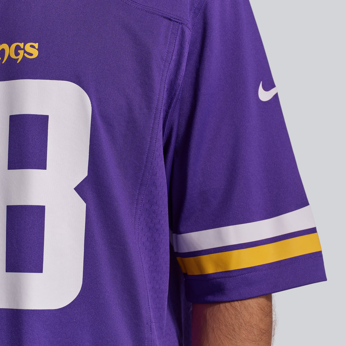Men's Minnesota Vikings Justin Jefferson Nike White Game Player Jersey