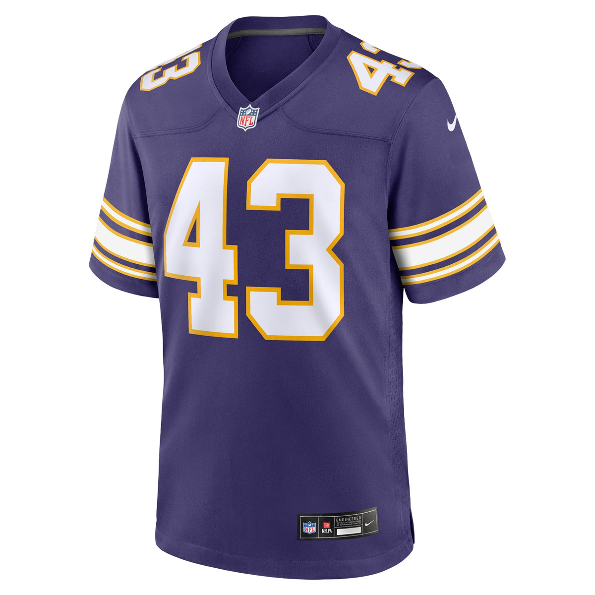 Men's Minnesota Vikings Andrew Van Ginkel Nike Purple Alternate Game Jersey