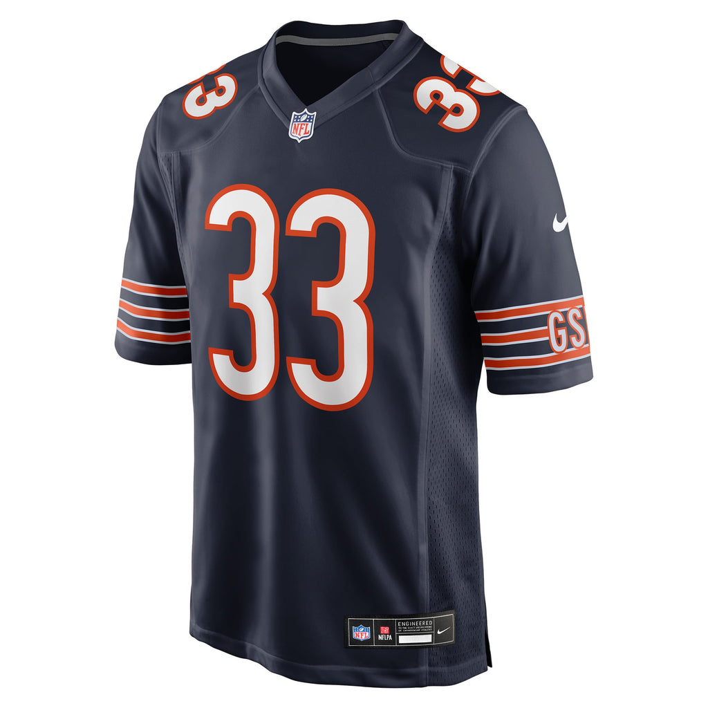 Men's Chicago Bears Jaylon Jones Nike  Navy Team Game Jersey